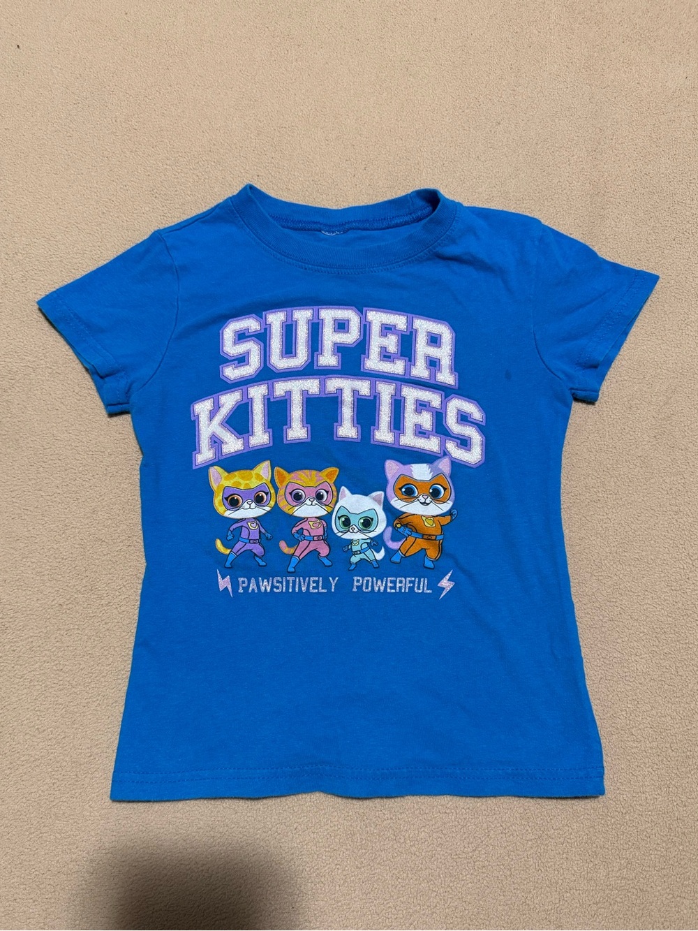Toddler Super Kitties T-Shirt, Size 3T